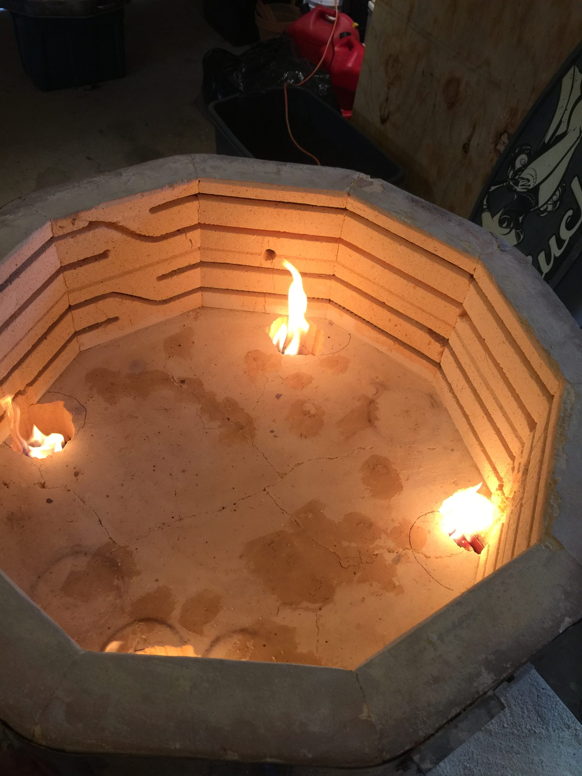 HOW TO CONVERT AN OLD ELECTRIC KILN TO A GASFIRED KILN Marian